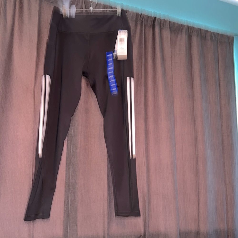 Adidas Women's carbon Tight Training Running  leggings size large